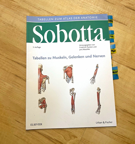 Sobotta tabellen muskeln - zu,