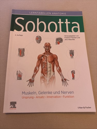 Sobotta lerntabellen anatomie - sobotta,