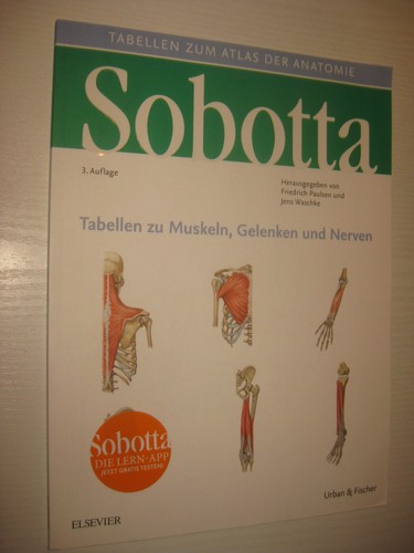 Sobotta tabellen muskeln - sobotta,